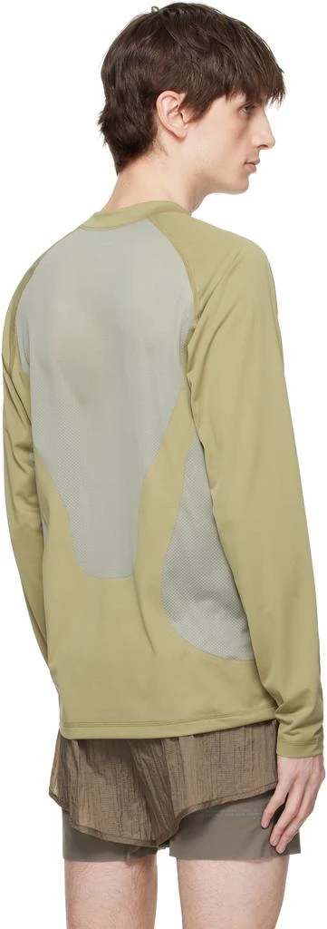 Satisfy Khaki & Gray AuraLite Tech Long T-shirt 3