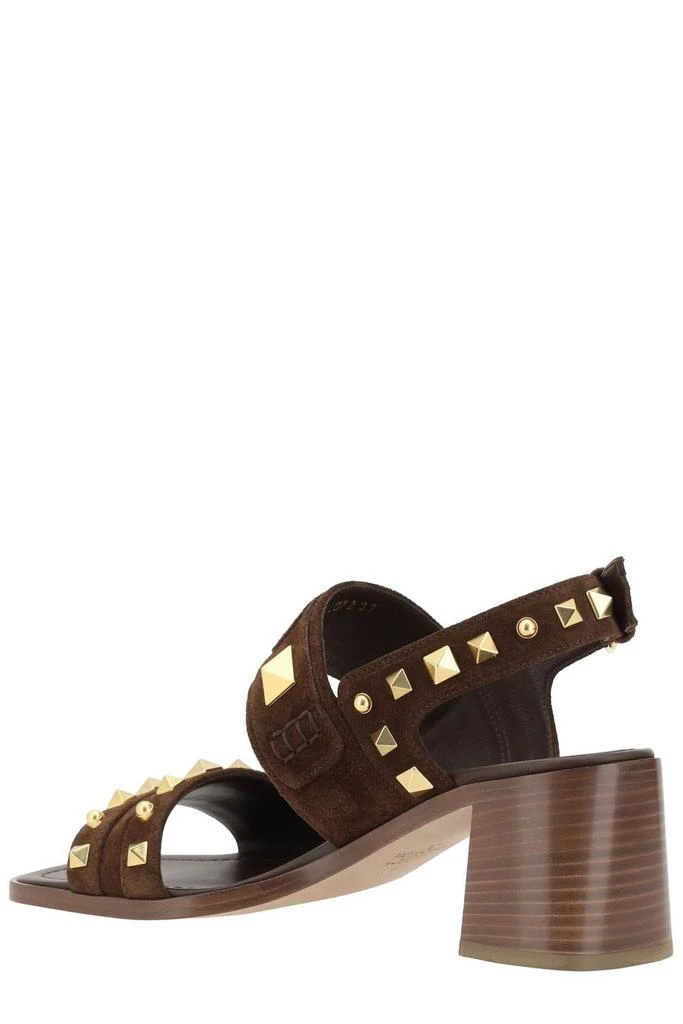 Valentino Valentino Garavani Rockstud Square Open Toe Sandals 3
