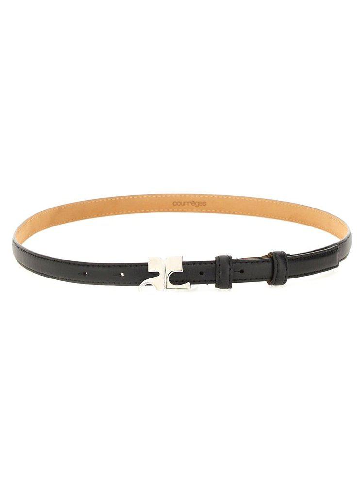 Courrèges Courrèges Logo Buckle Belt