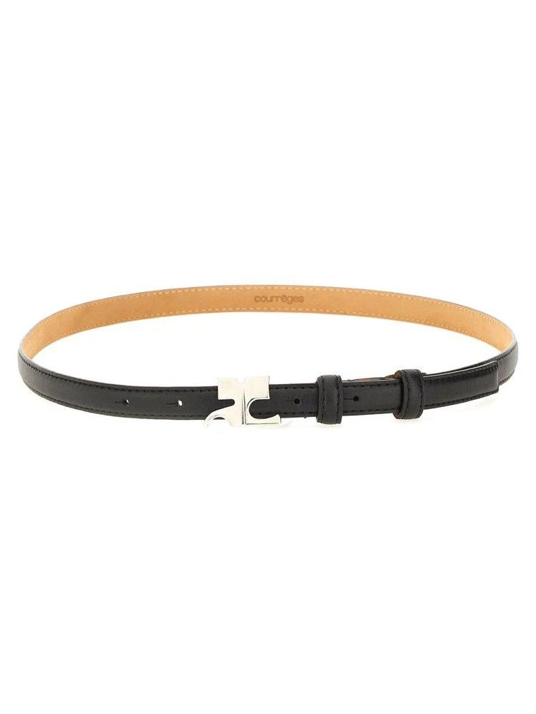Courrèges Courrèges Logo Buckle Belt 1