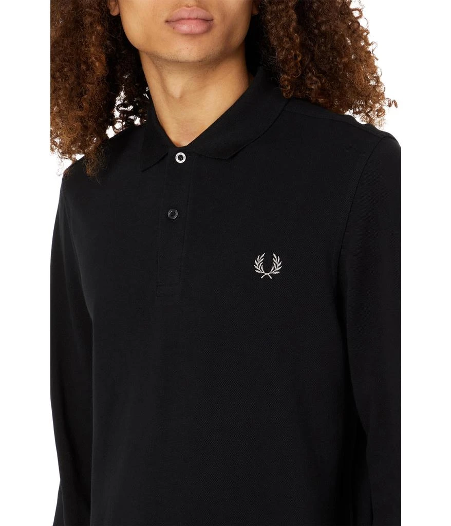 Fred Perry Long Sleeve Plain Fred Perry Shirt 3