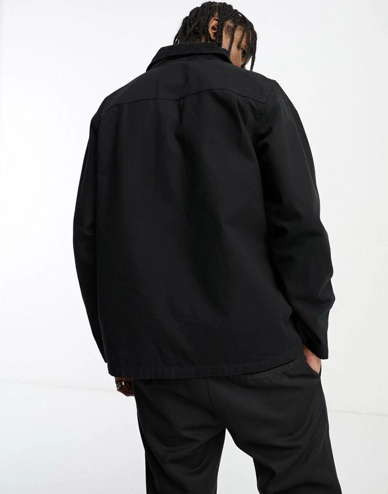 Vans Vans Drill chore jacket in black 2