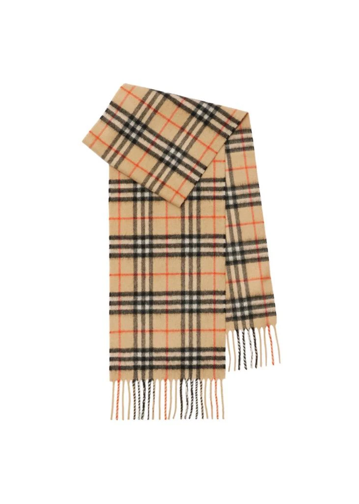 Burberry Check cashmere scarf 1