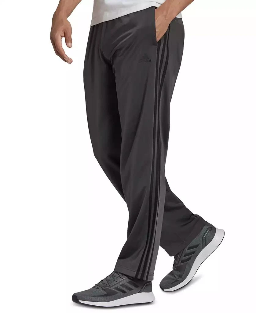Adidas Men's Primegreen Essentials Warm-Up Open Hem 3-Stripes Track Pants 1