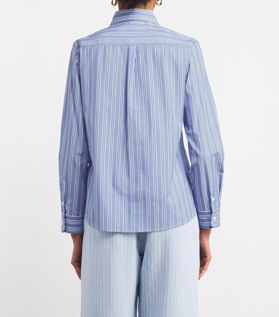 Weekend Max Mara Cotton Poplin Stripe Shirt 4