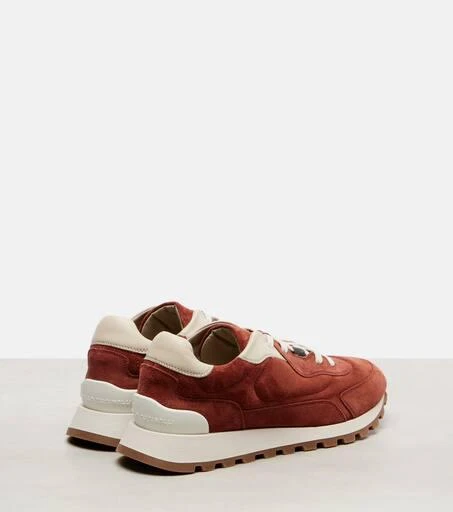 Brunello Cucinelli Monili suede sneakers 2