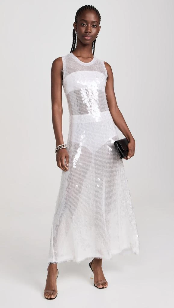 Norma Kamali Sleeveless Long Swing Dress 4