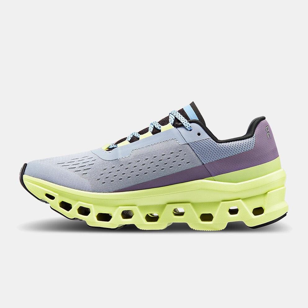 On On Cloudmonster 61.98242 Sneaker Women's Nimbus Hay Lifestyle Running Shoes