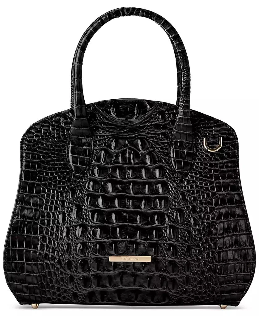 Brahmin Rosetta Melbourne Medium Leather Satchel 1