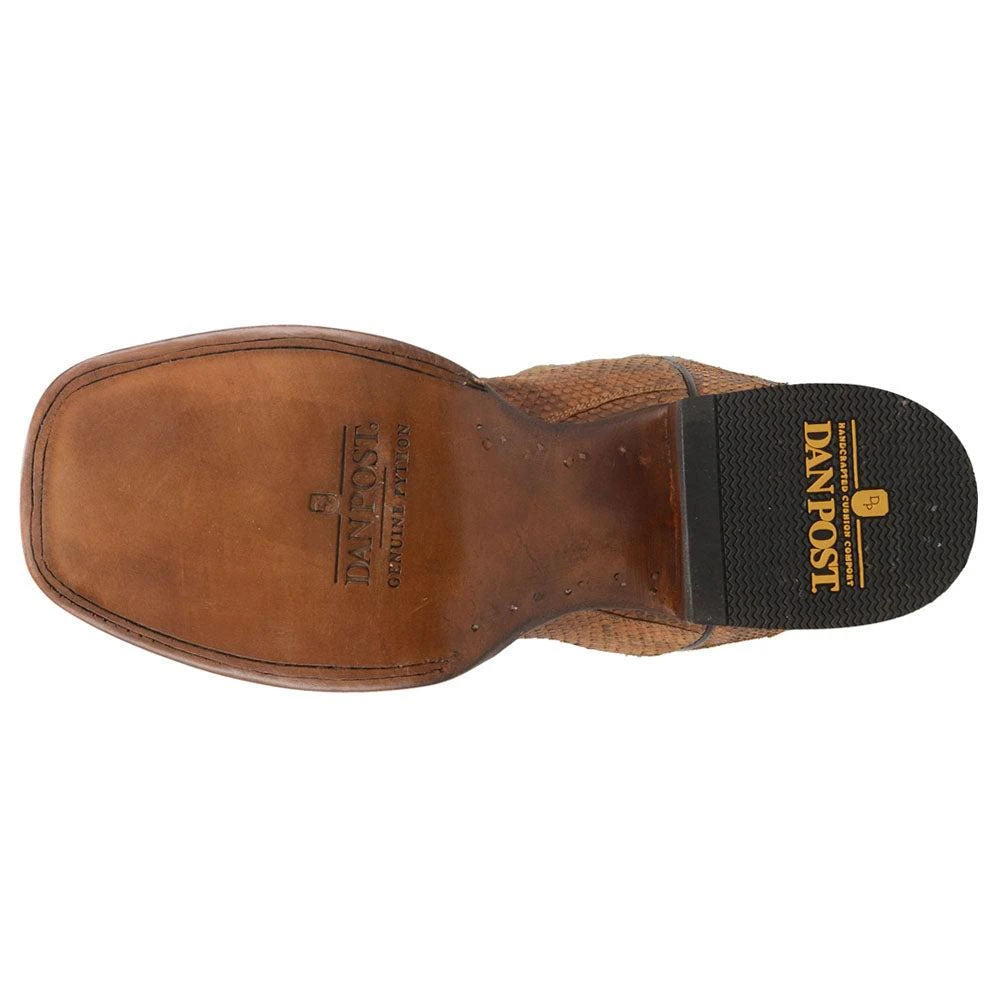 Dan Post Boots Dry Gulch Python Square Toe Cowboy Boots 5