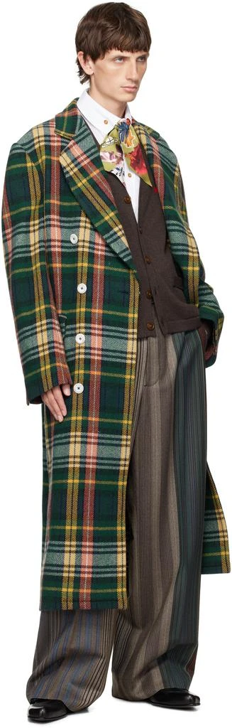 Vivienne Westwood Green & Blue Twilly Scarf 3