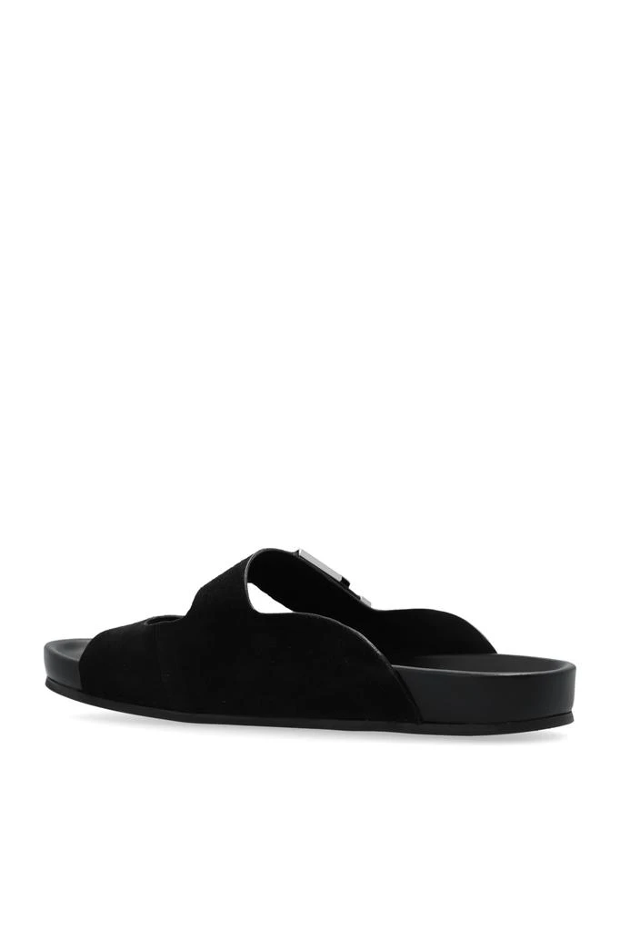 Lanvin Suede slides 5