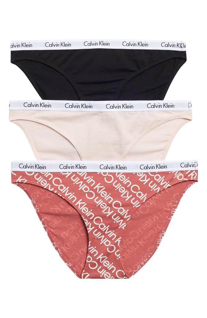 Calvin Klein Pack of 3 Assorted Bikinis 1