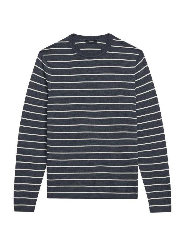 Theory Striped Wool Sweater 4