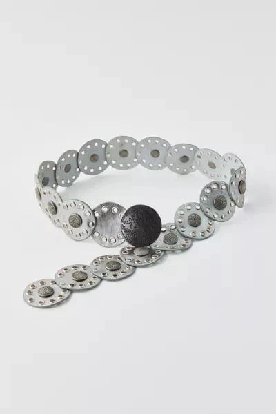 Urban Outfitters Betty Metallic Circle Belt 2