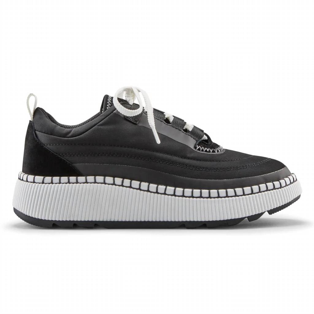Cougar Women's Sayah Sneaker In Black/white