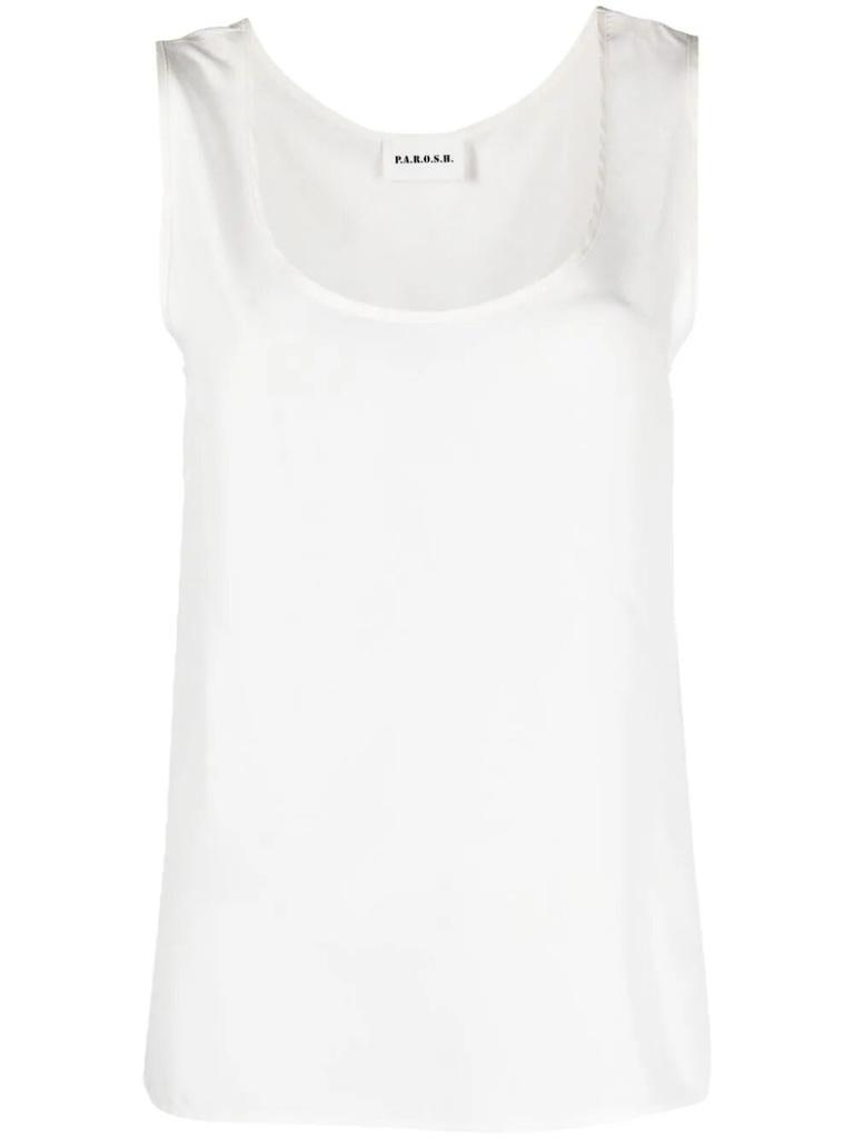 P.a.r.o.s.h. P.A.R.O.S.H. Sleeveless Blouse