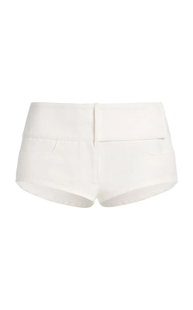 Courrèges Courrèges - Belted Mini Shorts - White - FR 36 - Moda Operandi 1