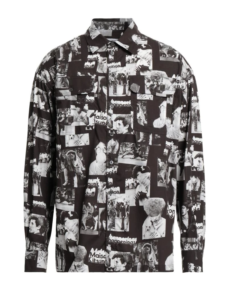 Maison Kitsune Patterned shirt 1