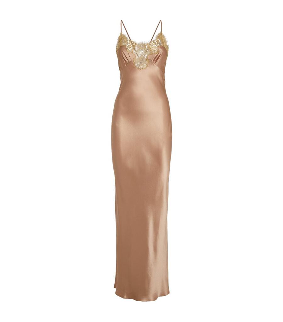 GILDA & PEARL Silk Gina Slip Dress
