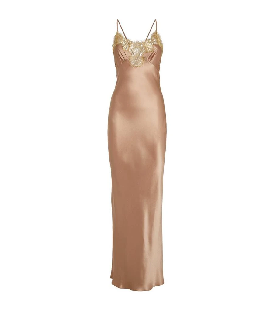 GILDA & PEARL Silk Gina Slip Dress 1