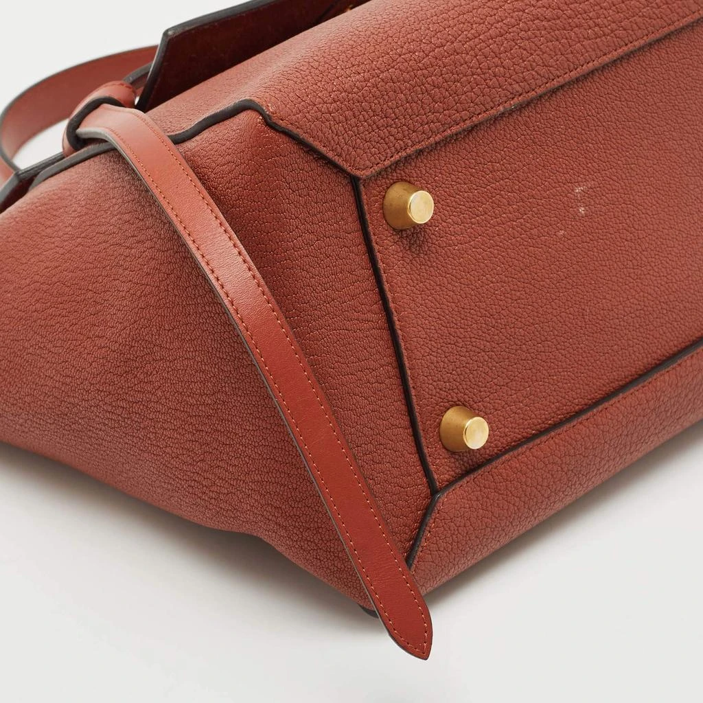 Celine Celine Brown Leather Mini Belt Top Handle Bag 14
