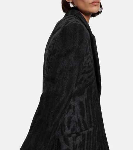 Givenchy Leopard-print jacquard wool coat 5