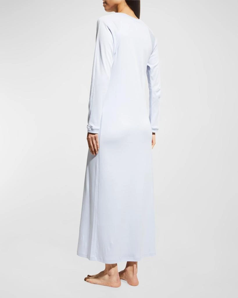 Hanro Pure Essence Long-Sleeve Nightgown 4