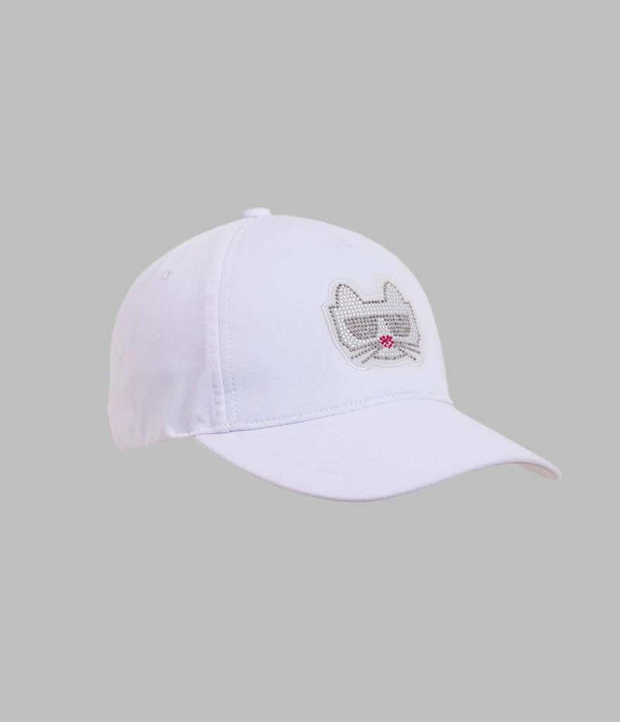 Karl Lagerfeld Paris EMBELLISHED CHOUPETTE BASEBALL CAP 2
