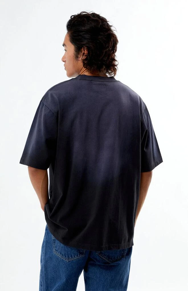 PacSun Black Premium Potassium Wash T-Shirt 4
