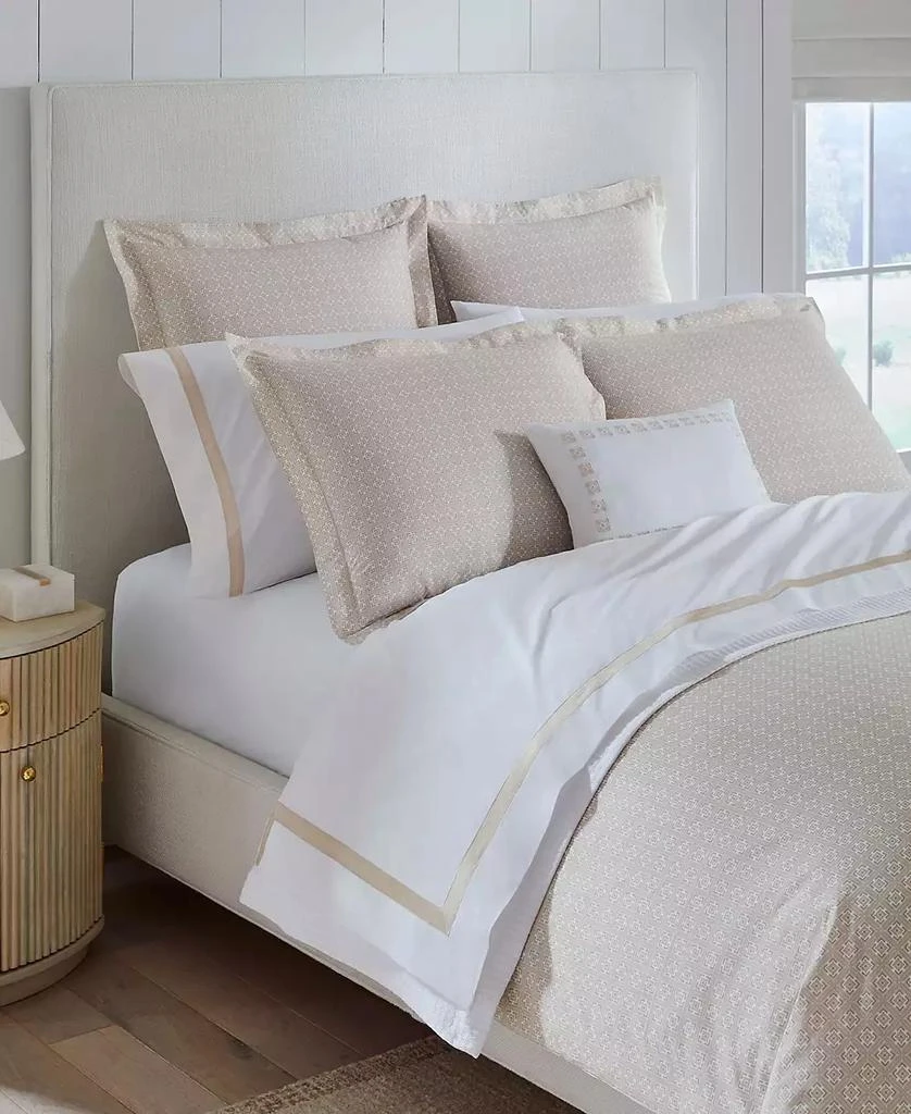 Sferra Sassetta Geometric Design Duvet Cover, King 2