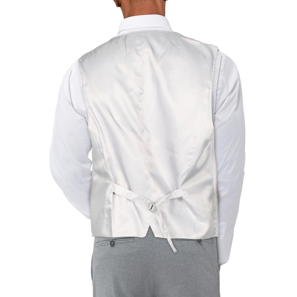 Cubavera Plus Delave Mens Slub Sleeveless Suit Vest