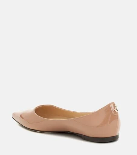 Jimmy Choo Love patent leather ballet flats 3