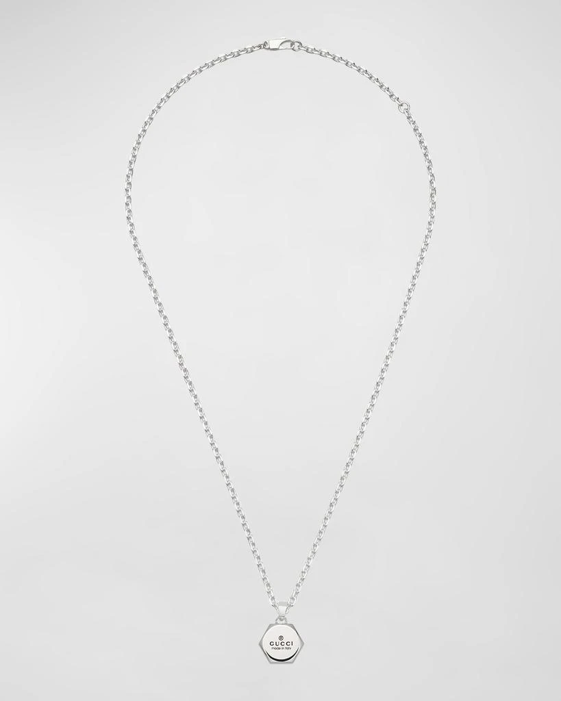 Gucci Men's Gucci Trademark Pendant Necklace 1
