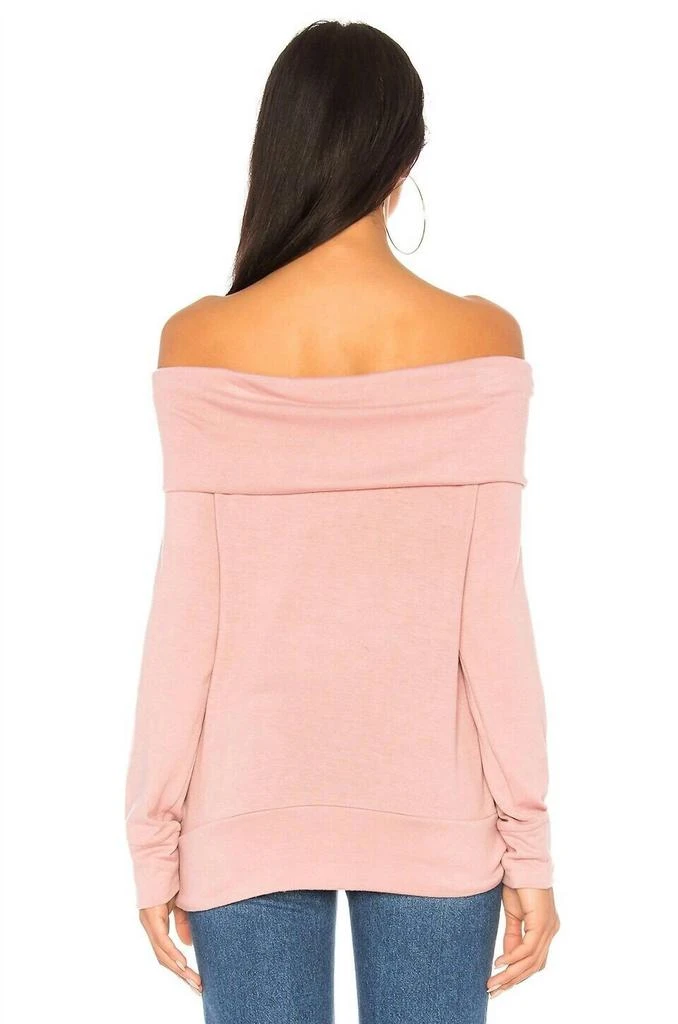 cupcakes and cashmere Cupcakes And Cashmere - Brooklyn Off The Shoulder Sweater 3