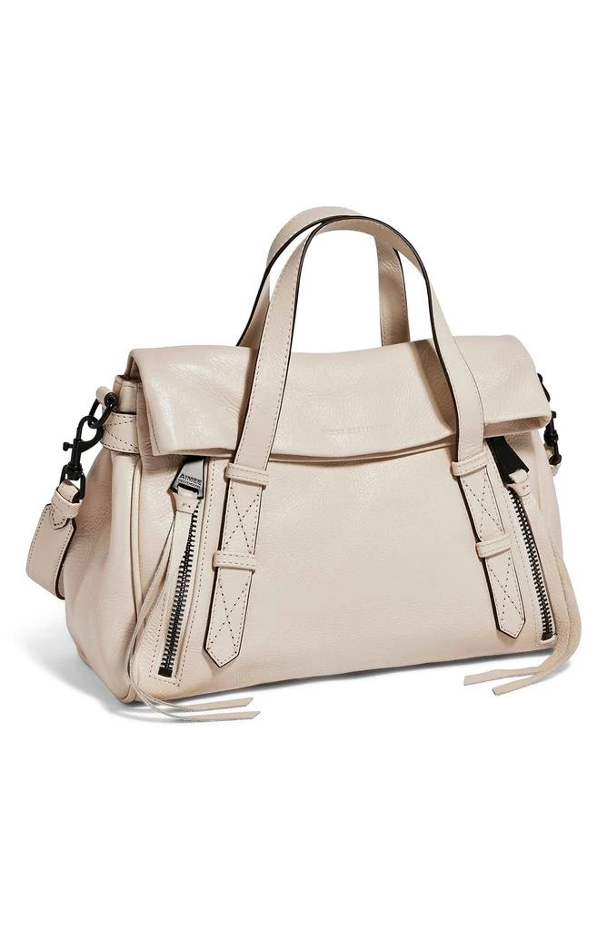 Aimee Kestenberg Bali Double Entry Leather Satchel 4