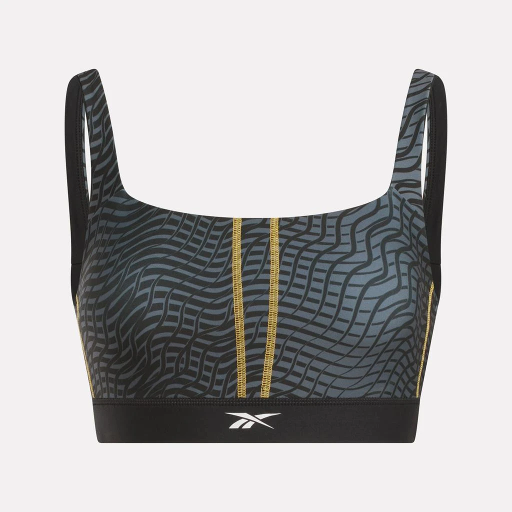 Reebok Women
s Hype Pack Blocked Allover Print Bralette 6