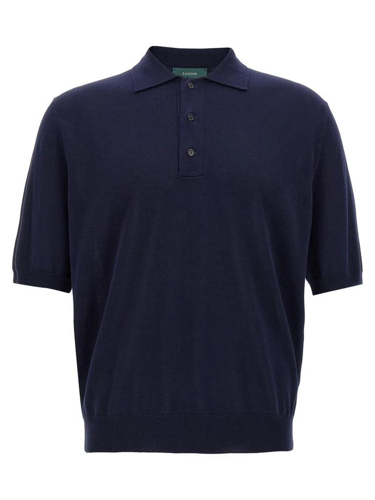 Zanone Zanone Cotton Polo Shirt 1