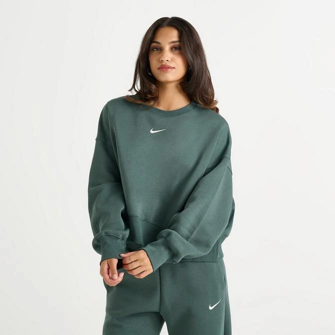 NIKE Women's Nike Sportswear Phoenix Fleece Oversized Crewneck Sweatshirt 3