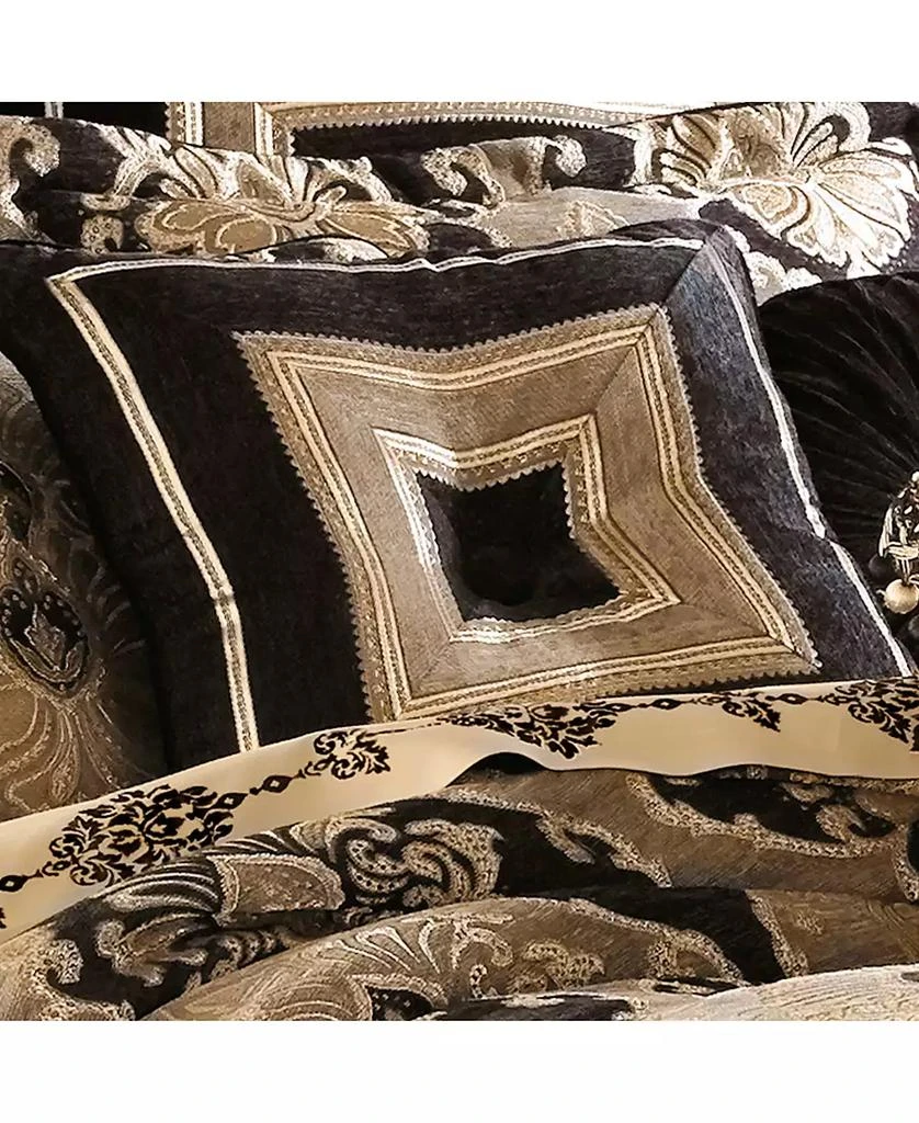 J Queen New York Bradshaw Tufted Decorative Pillow, 15" Round 5