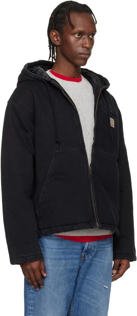Carhartt WIP Black Cleveland Jacket 2