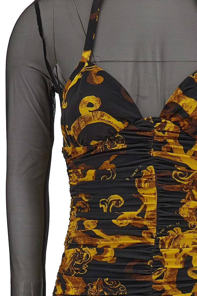 Versace Black Long Dress 4