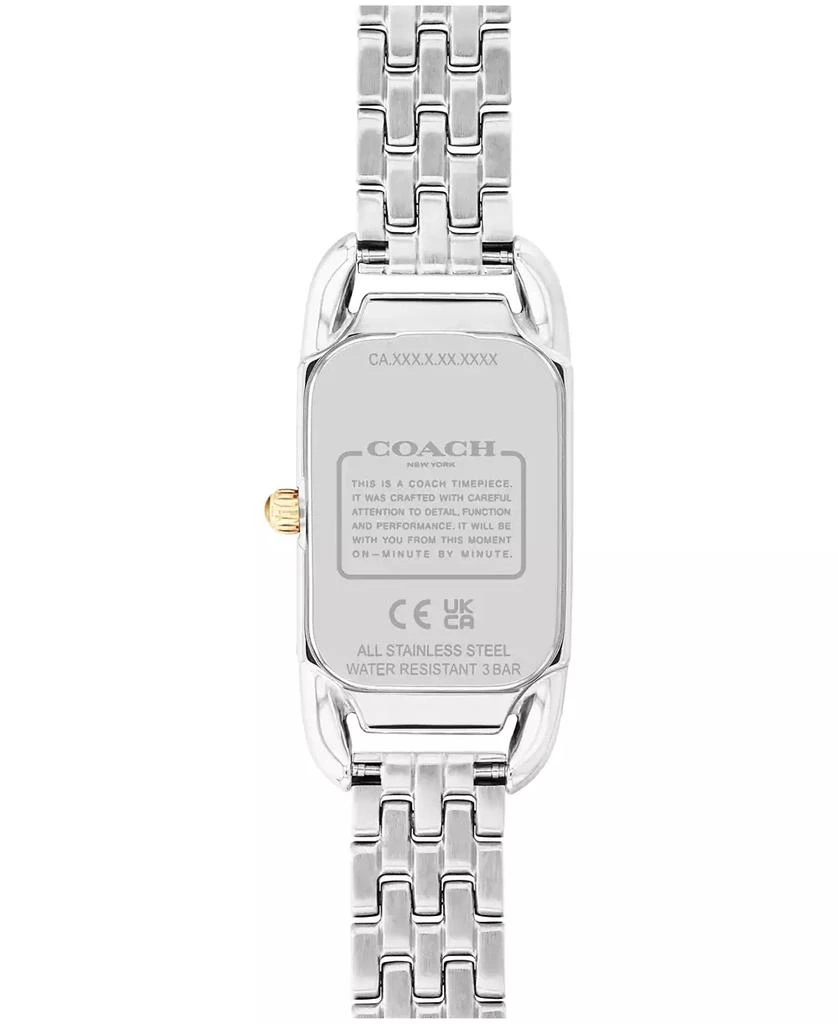 COACH Women's Cadie Two Tone Stainless Steel Bracelet Watch, 17.5 x 28.5mm 3