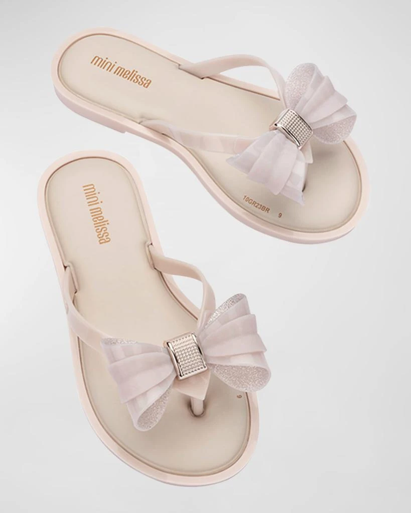 Melissa Girl
s Mini Flip Flops, Baby/Toddler/Kids 4