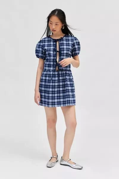 Motel Motel Byan Tie-Front Mini Dress 1