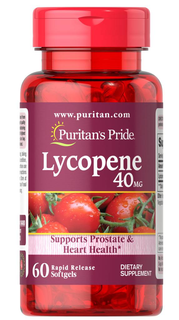 Puritan's Pride Top Sellers: Lycopene 40 mg