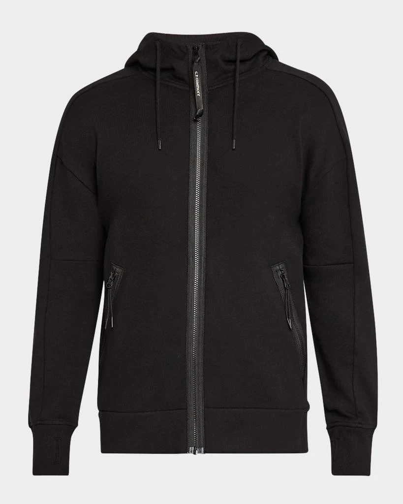 C.P. Company Men's Fleece Hoodie with Goggles 1
