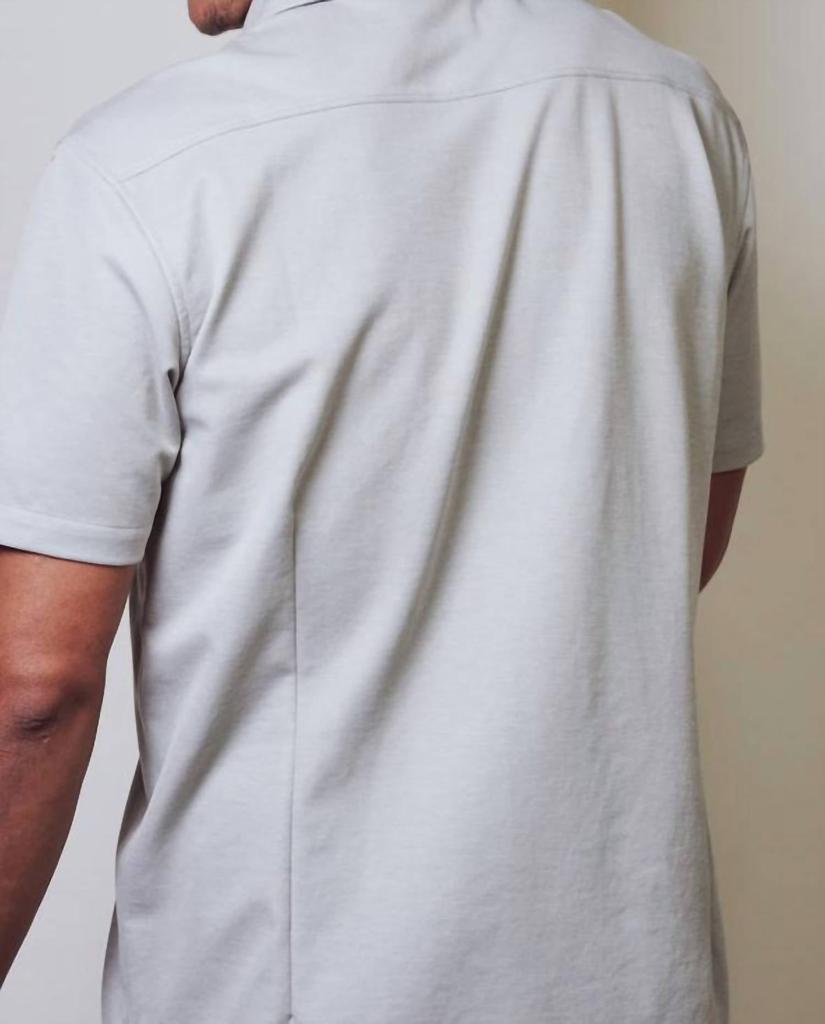 Fundamental Coast Wilshire Short Sleeve Shirt In Seaglass