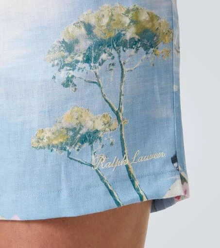 Ralph Lauren Amalfi printed linen swim trunks 5