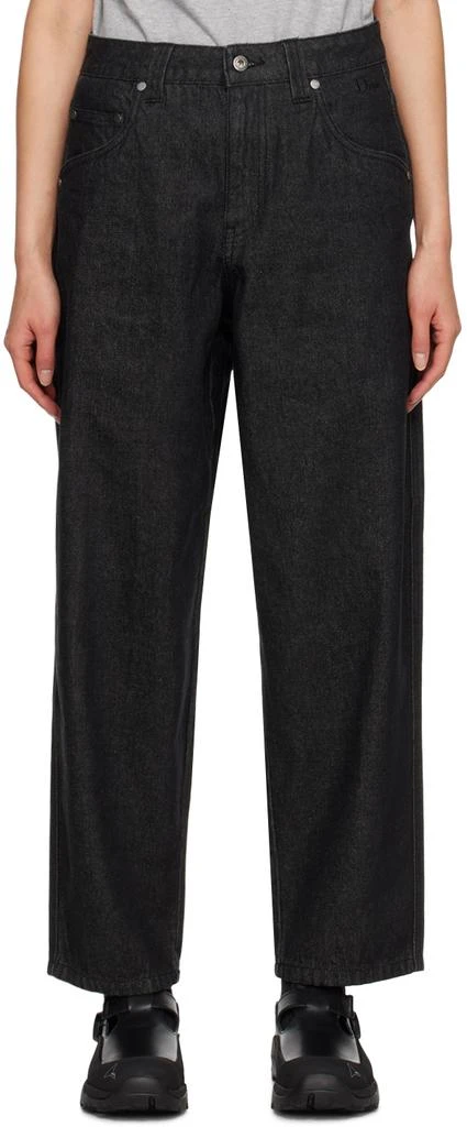 Dime Black Classic Baggy Jeans 1